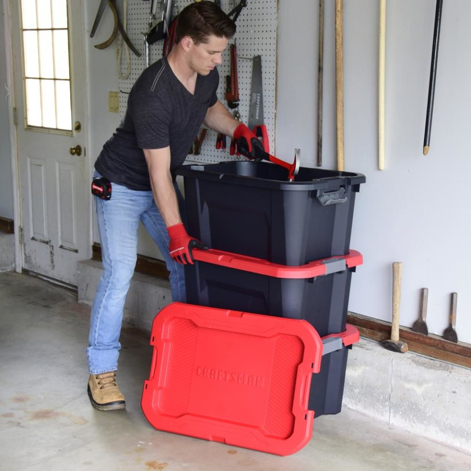 20 gallon storage tub