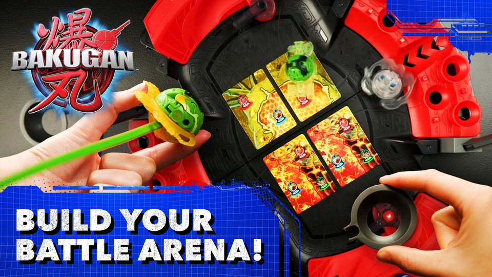Bakugan Battle Arena with Exclusive Special Attack Dragonoid, Customizable,  Spinning Action Figure and Playset, Kids Toys for Boys and Girls 6 and up