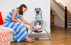 Graco Simple Sway Baby Swing, Abbington - Walmart.com