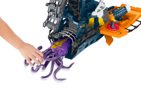 imaginext deep sea mission command boat