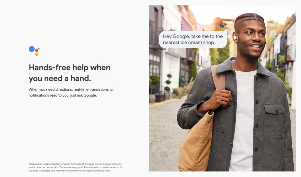 Google Pixel Buds A-Series, Pairs with Android and iOS | Verizon