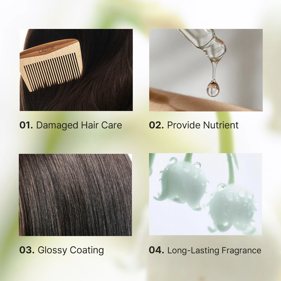 Perfumed Hair Oil (Angel Muguet)