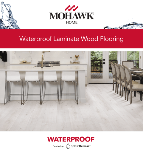 Mohawk Home Snowdrift Cedar Waterproof, Cedar Laminate Flooring