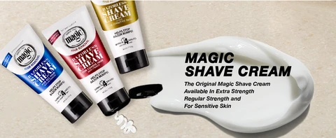 SoftSheen-Carson Magic Razorless Cream Shave, Extra Strength, 6 oz