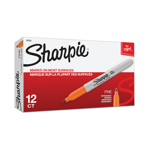 Sharpie Fine Point Permanent Marker - Orange