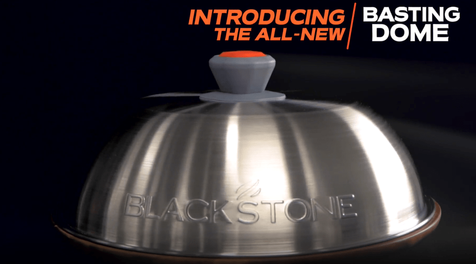 Blackstone Signature 12" Round Basting Cover for Steaming and Melting