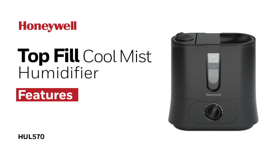 Honeywell Removable Top Fill Cool Mist Humidifier, HUL570W