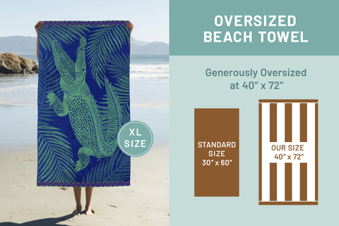 oversized beach towel