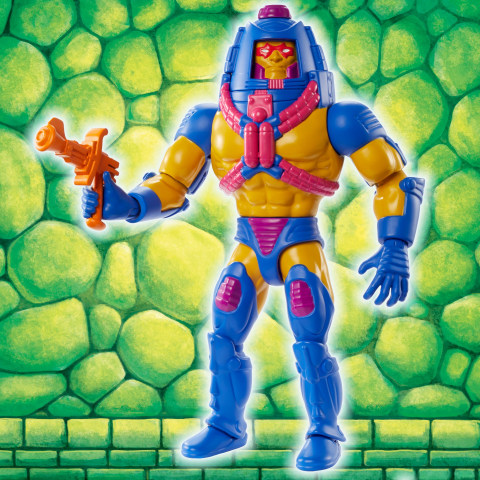 Masters of The Universe Origins Man-E-Faces 5.5-In Action Figure, Battle  Figures for Play and Display
