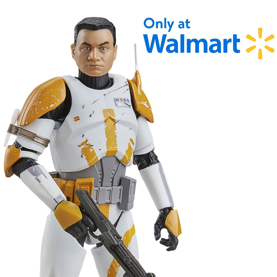 thumbnail video image 2 of Star Wars The Black Series Clone Commander Cody Anniversary Action Figure (6”), 2 of 11