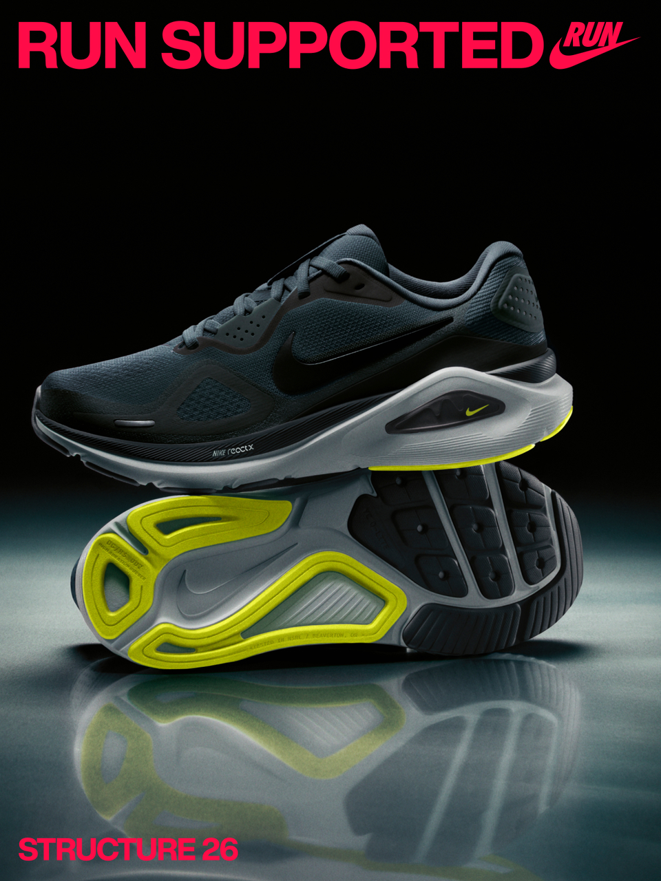 Nike Men's Structure 26 Running Shoes | Dick's Sporting Goods