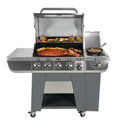 Cuisinart 3-in-1 Stainless Gas Grill Review & Giveaway • Steamy