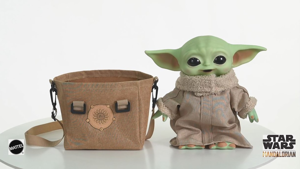  Mattel Star Wars Grogu Plush Toy, Character Figure with Soft  Body. Inspired by Star Wars The Mandalorian, 11-inch : Everything Else