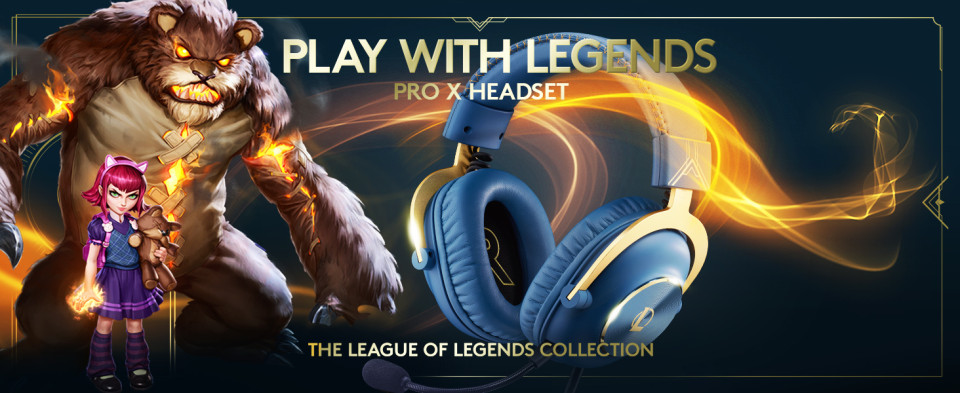 Logitech G Pro X Gaming Headset (Edition League of Legends) - Micro-casque  - Garantie 3 ans LDLC