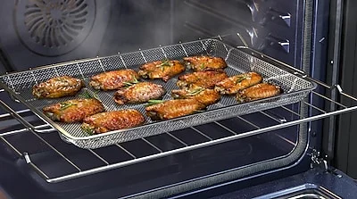 Samsung Stainless Steel Air Fry Tray - Thumbnail 5