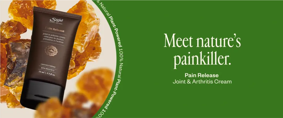 Meet nature’s painkiller. Pain Release Joint &amp; Arthritis Cream