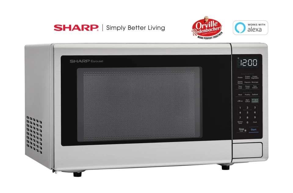 SMC1449FS: Sharp USA's Best Smart Microwave for Popcorn