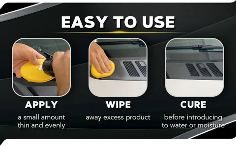 Meguiar's Ultimate Black Plastic Restorer, White, Liquid