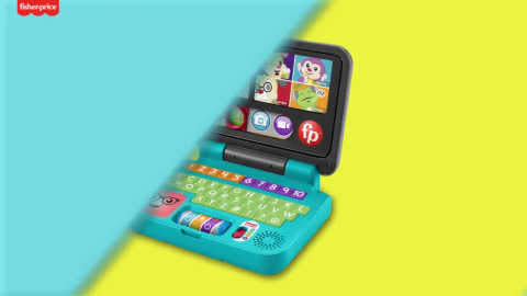 Fisher-Price Laugh Learn Let's Connect Laptop Toy Early