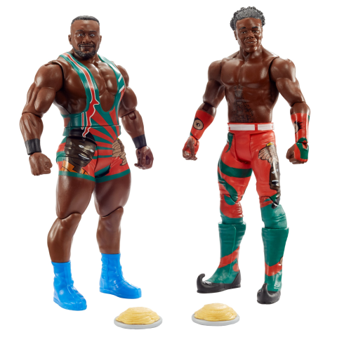 WWE Big E & Xavier Woods 2-Pack - WWE Battle Pack Figures