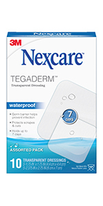 Nexcare Tegaderm Waterproof Transparent Dressing - CVS Pharmacy