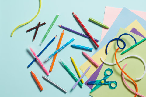 Crayons de couleur : Boite de 24 BIC Kids - Talos