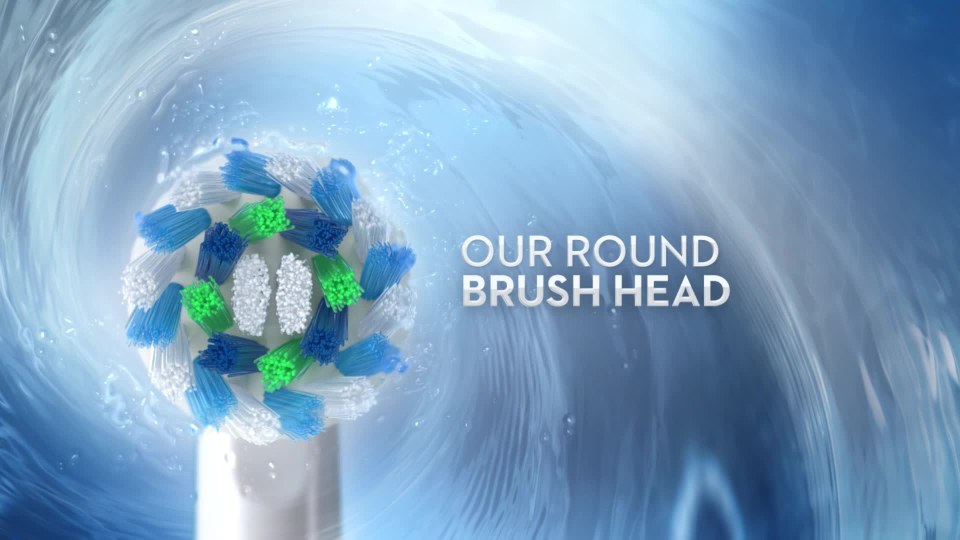 thumbnail video image 2 of Oral-B 6000 SmartSeries Electric Toothbrush, Powered by Braun, Rose Gold, 2 of 15