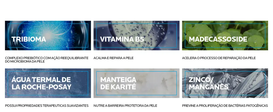 Conheça os ingredientes da fórmula do Cicaplast Baume B5+