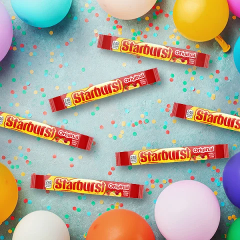 Starburst Fruit Chews Chewy Candy Original Minis Bag - 8 Oz