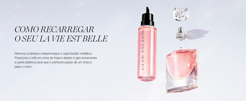 lancome la vie est belle la vie est belle refil original perfume feminino