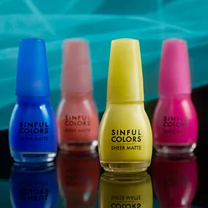 Sheer Matte Collection Nail Polish, Semi Matte Top Coat - Walmart.com