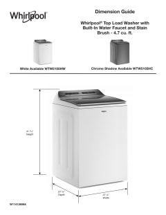 wtw5105hc washer