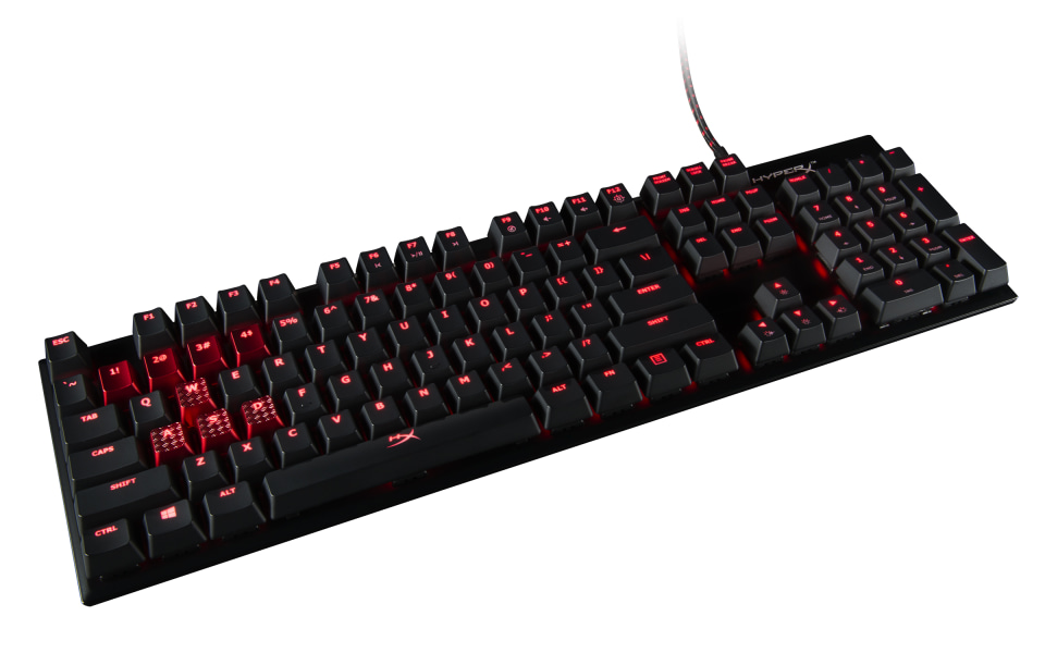 HyperX FPS Gaming Keyboard,MX Red Walmart.com