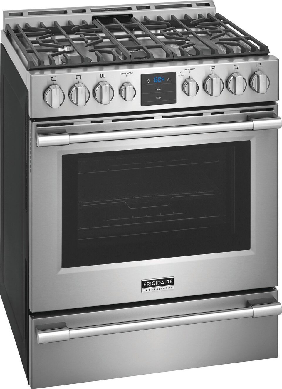 frigidaire professional gas range with air fryer