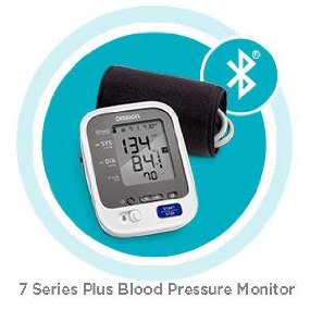 Omron 7 Series Upper Arm Bluetooth Blood Pressure Monitor with AC Adapter -  Sam's Club