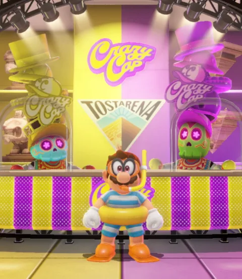 Super Mario Odyssey Crazy Cap Nintendo Switch Super Mario Odyssey