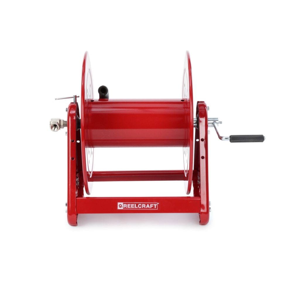 Reelcraft - Hose Reel without Hose: 3/8″ ID Hose, 300' Long, Hand Crank -  48680227 - MSC Industrial Supply