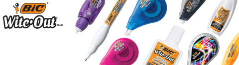 Bic Wite-Out Correction Tape, Mini Twist - 2 tape
