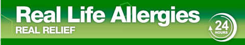 Real Life Allergies. Real Relief. 24-Hour.
