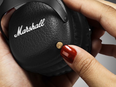Marshall Mid Black Bluetooth Headphones- MIDBTBLK | Electronic Express
