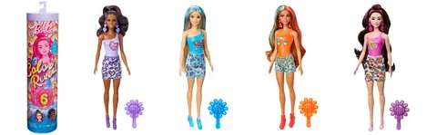Barbie Muñeca Reveladora de Color con Accesorios Sorpresa