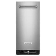 KitchenAid 15 in. Built-In Ice Maker with 25 Lbs. Ice Storage Capacity,  Self- Cleaning Cycle, Clear Ice Technology & Digital Control - Stainless  Steel with PrintShield Finish