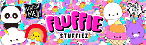 Fluffie Stuffiez AXOLOTL Small Collectible Plush Transforming