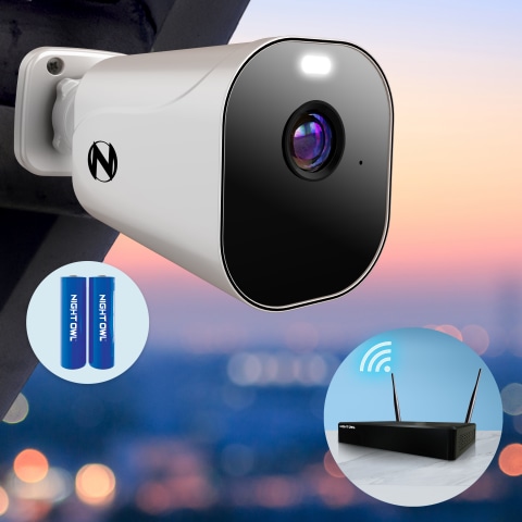 night owl wireless camera battery life