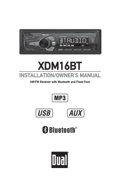 dual media player xdm16bt