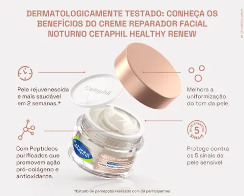 pro-aging retinol peptídeos rugas rotina noturna