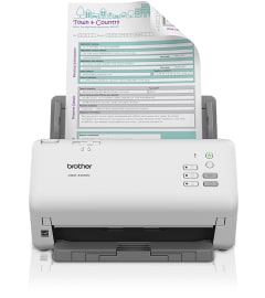 Brother Professional Monochrome/Color Desktop Scanner for Business