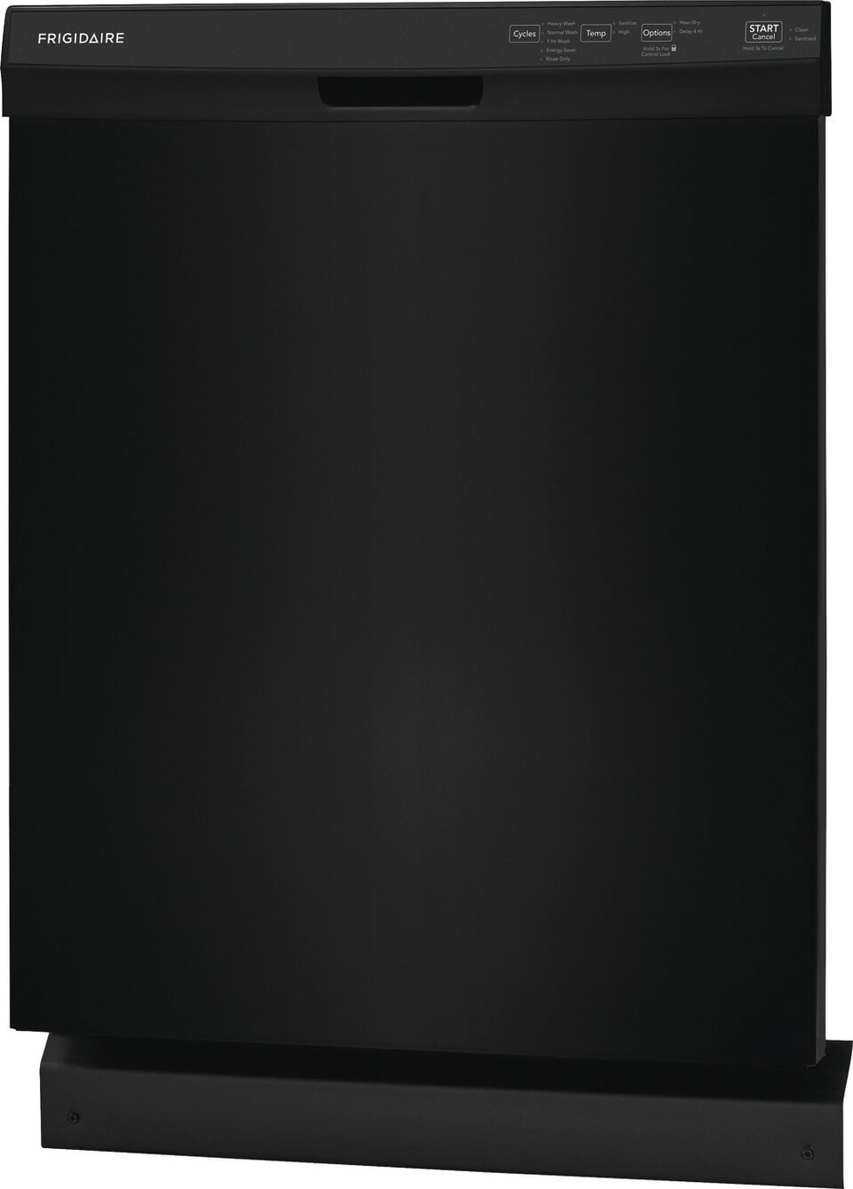 Frigidaire FFCD2418UB 55 DBA Black Built in Dishwasher