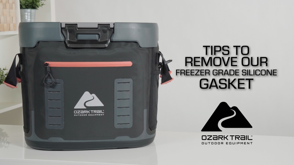 Ozark Trail 36 Can Welded Cooler, LeakProof Cooler with Microban