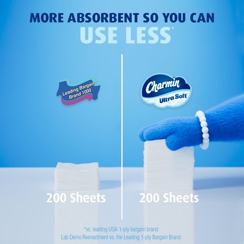 More Absorbent So You Can Use Less